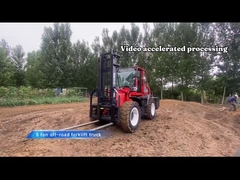 Rough Terrian/Off-Road forklift 5ton Endeks eksen desteği EPA4,EuroV