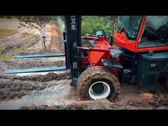 3.5T Sert arazi forklift (İndeks Eksen) 3 ~ 6m kaldırmak için