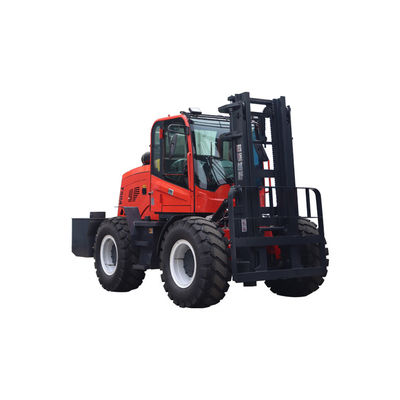 5.0T Kısa engebeli arazi Forklift kaldırma yüksekliği 3 ~ 6m