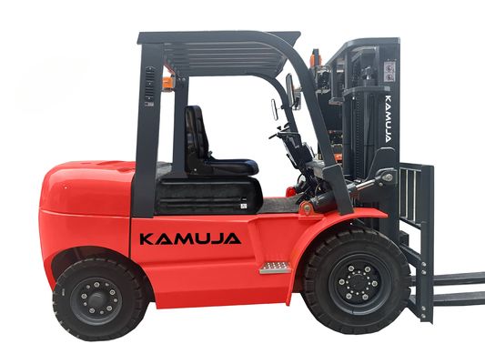 5000 kg yük kapasitesi Çift ön tekerlekli dizel motorlu çatal kaldırıcı