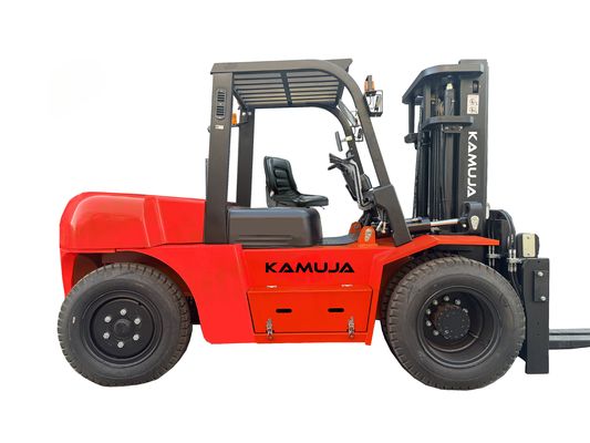 8000kg Yük Kapasitesi Seçenekli direği ve motor modelleri olan dizel motorlu çatal kaldırıcı